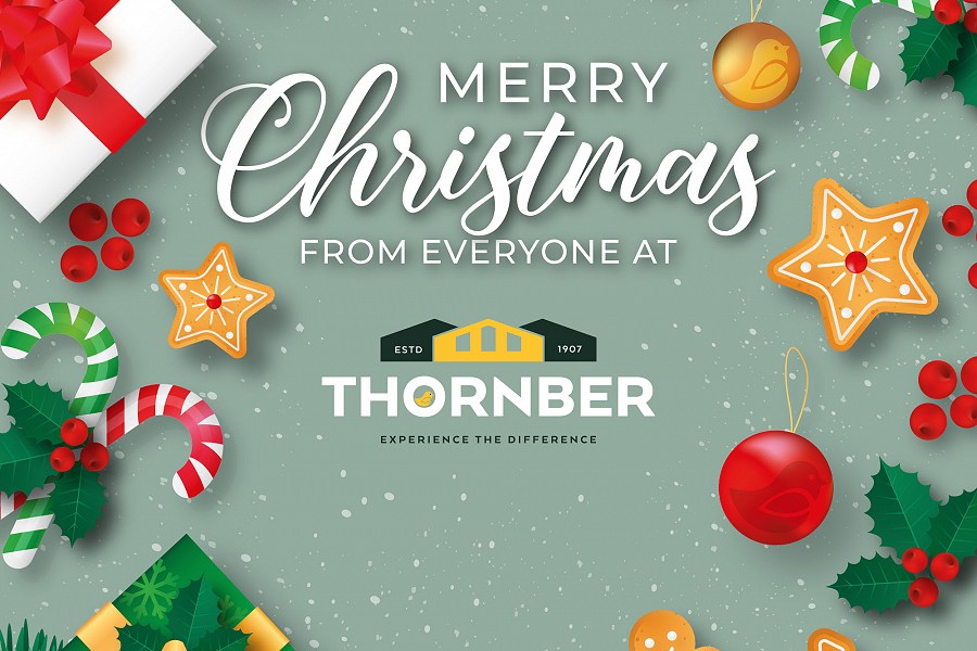 Happy Christmas & New Year from all the team at Thornber
