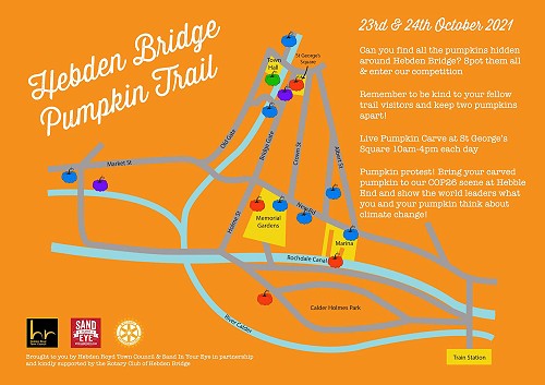 Pumpkin Trail map