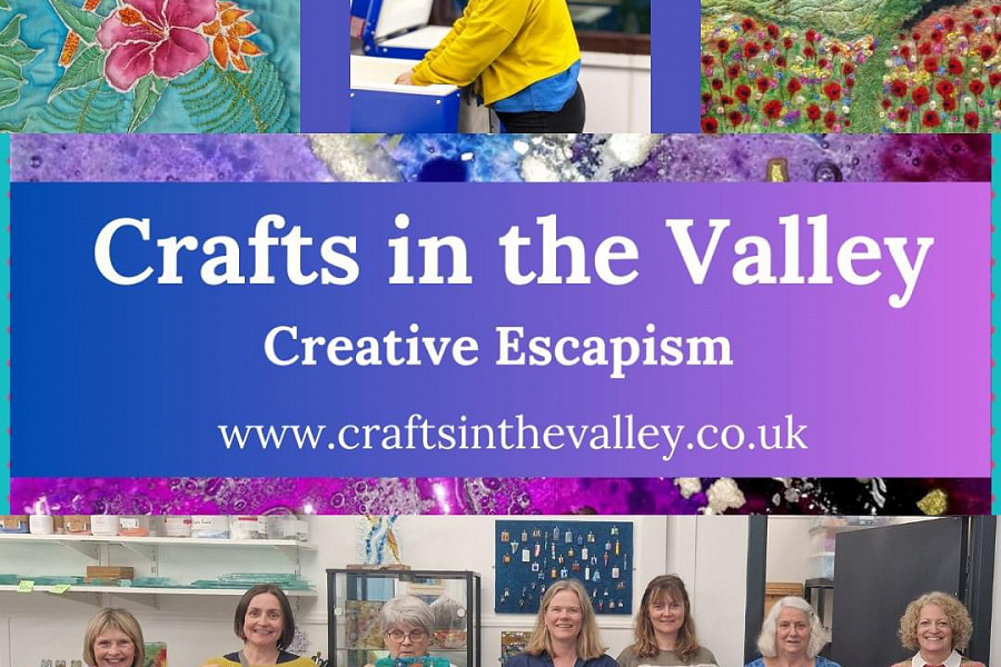 Discover Creativity at Crafts in the Valley: Your Destination for Glass and Textile Workshops