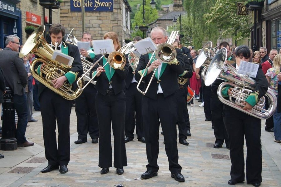 Hebden Bridge Brass Band to represent England!