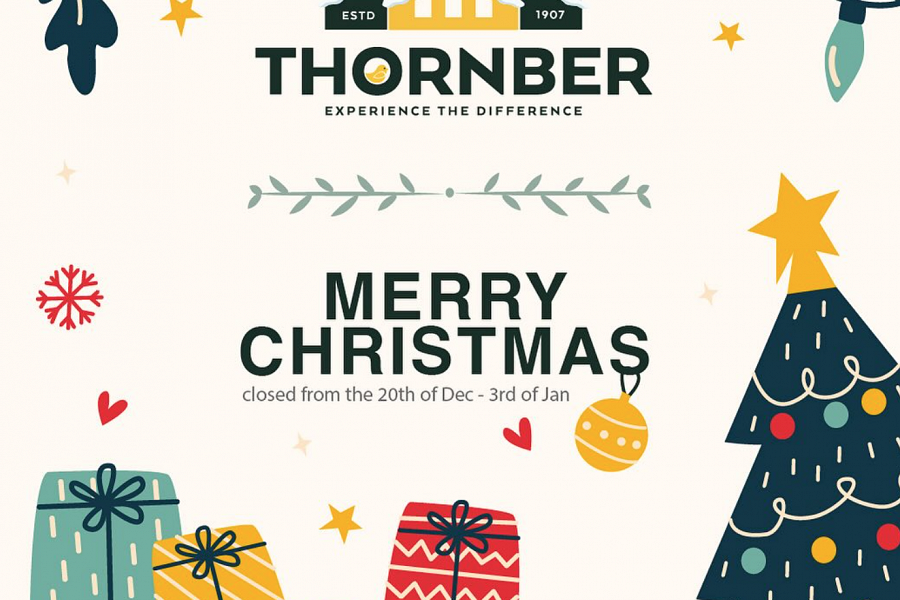 Merry Christmas from all the Thornber Team.