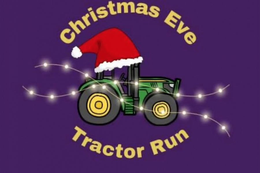 Christmas Eve Tractor run