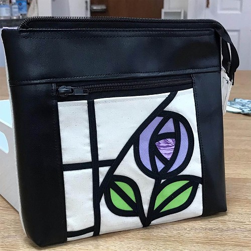 Stained glass bag